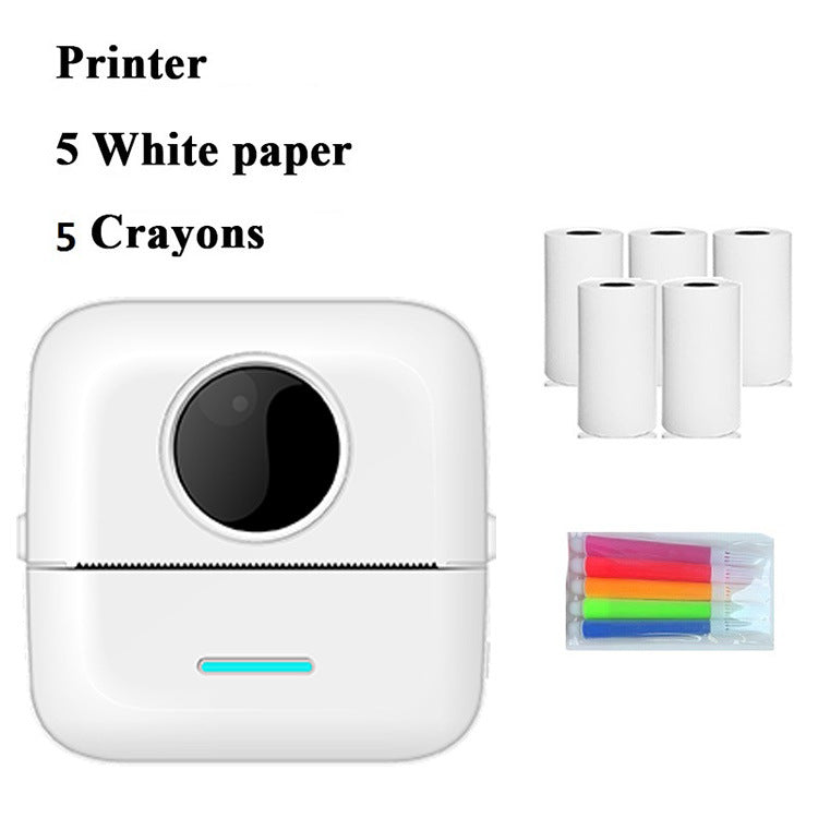 Cross-border new arrival portable mini student wrong question pocket printer label photo Bluetooth thermal printer