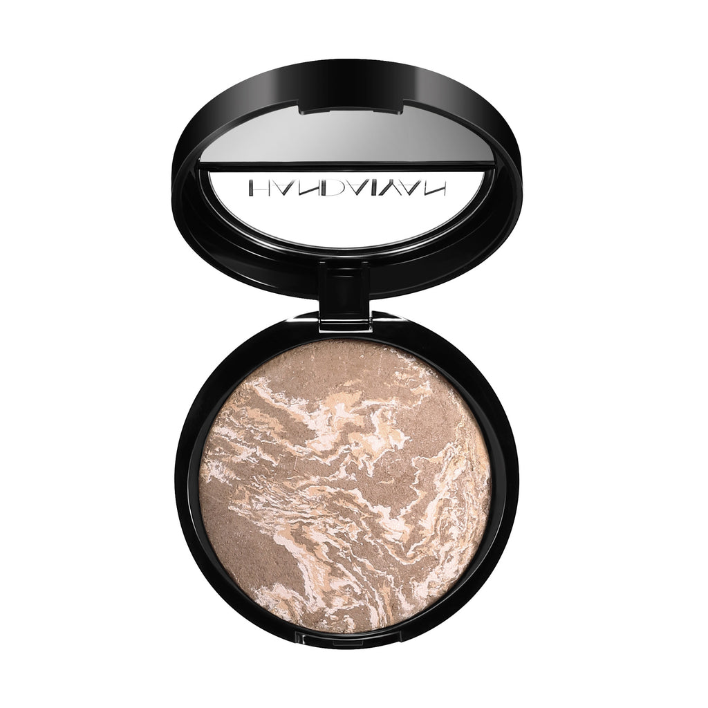 Cross-border highlight repair finishing powder pearlescent oil control baking baked powder HANDAIYAN concealer powder cake finishing makeup