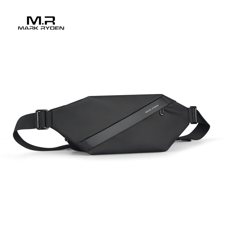 Marco Lyden new small chest bag men's leisure sports messenger bag fashion street trendy one-shoulder bag men's bag