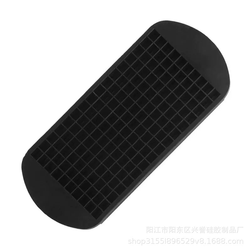 Factory wholesale thickened silicone ice tray food grade square ice tray summer 160 grid ice tray ice crushing ice maker