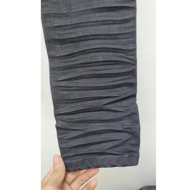 TY18SSAM basic jeans men's slim fit skinny pants casual high street washed jeans