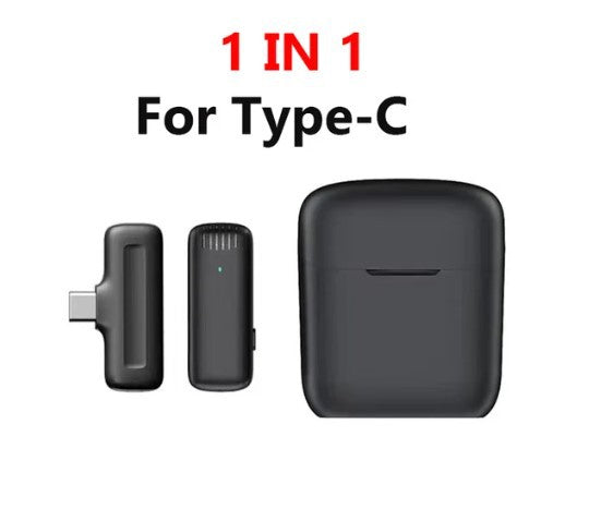 Popular J13 wireless collar clip microphone 2.4G radio noise reduction microphone live broadcast J11 one to two with charging warehouse