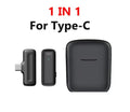 Popular J13 wireless collar clip microphone 2.4G radio noise reduction microphone live broadcast J11 one to two with charging warehouse
