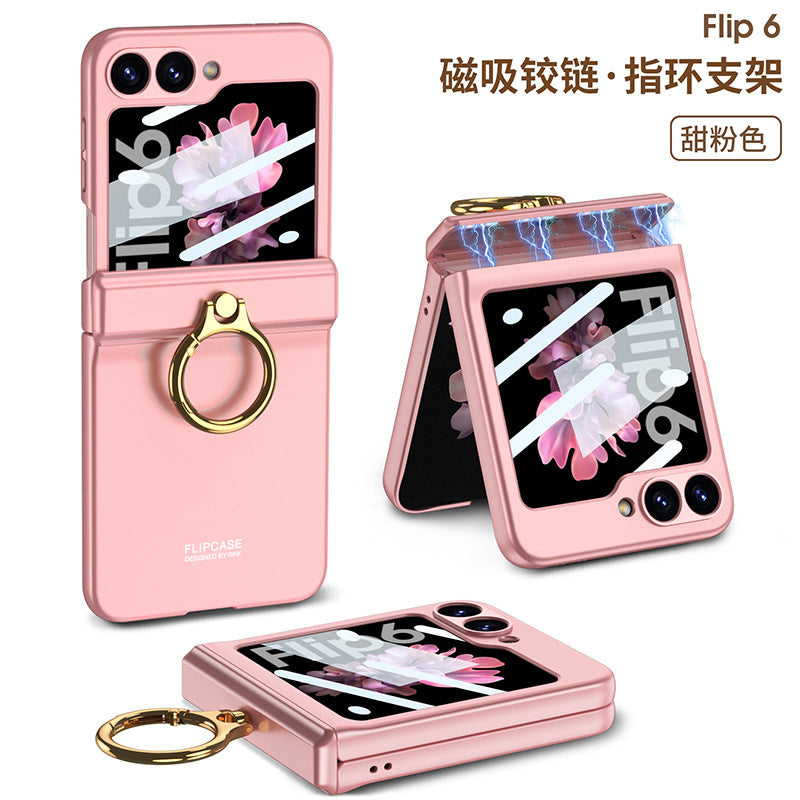 Samsung Galaxy Z Flip6 Case – Magnetic Ring, Drop-Resistant & Slim