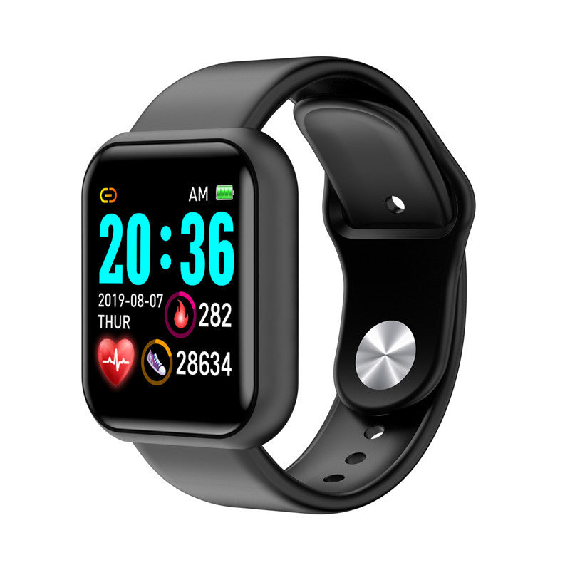 Cross-border foreign trade Y68 color screen smart bracelet D20 Bluetooth electronic bracelet gifts in stock