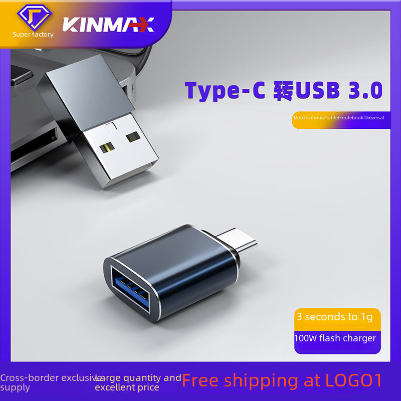 Cross-border USB to typec mobile phone adapter OTG adapter for Apple ipad Huawei Samsung Google