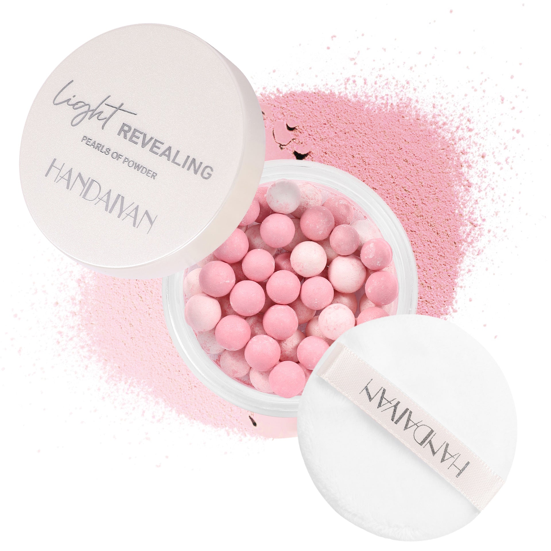 Cross-border makeup loose powder ball five-color highlight repair Pearl handaiyan oil control lasting wholesale finishing powder