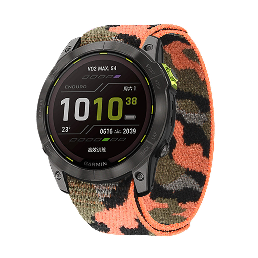 26mm/22mm suitable for Jiaming Fenix 7X Pro/6X 5X945 Velcro strap integrated loop wristband