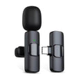 K1K9pro wireless lavalier microphone outdoor mobile live streaming microphone mini noise reduction collar clip microphone
