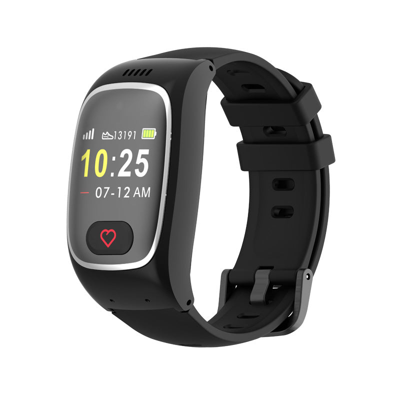 Smart watch 4G all Netcom call GPS positioning SOS call electronic fence heart rate blood pressure pension