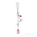 CASETi joint name High version phone chain Handmade stringed pearls phone case lanyard hanging chain wrist pendant for women