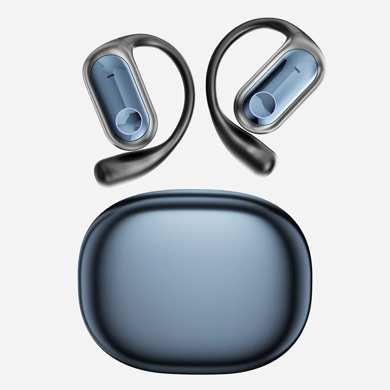 Cross-border wireless headset open Non in-ear ultra-long life battery noise-reduction Bluetooth headset universal ear-mounted Sports Headset