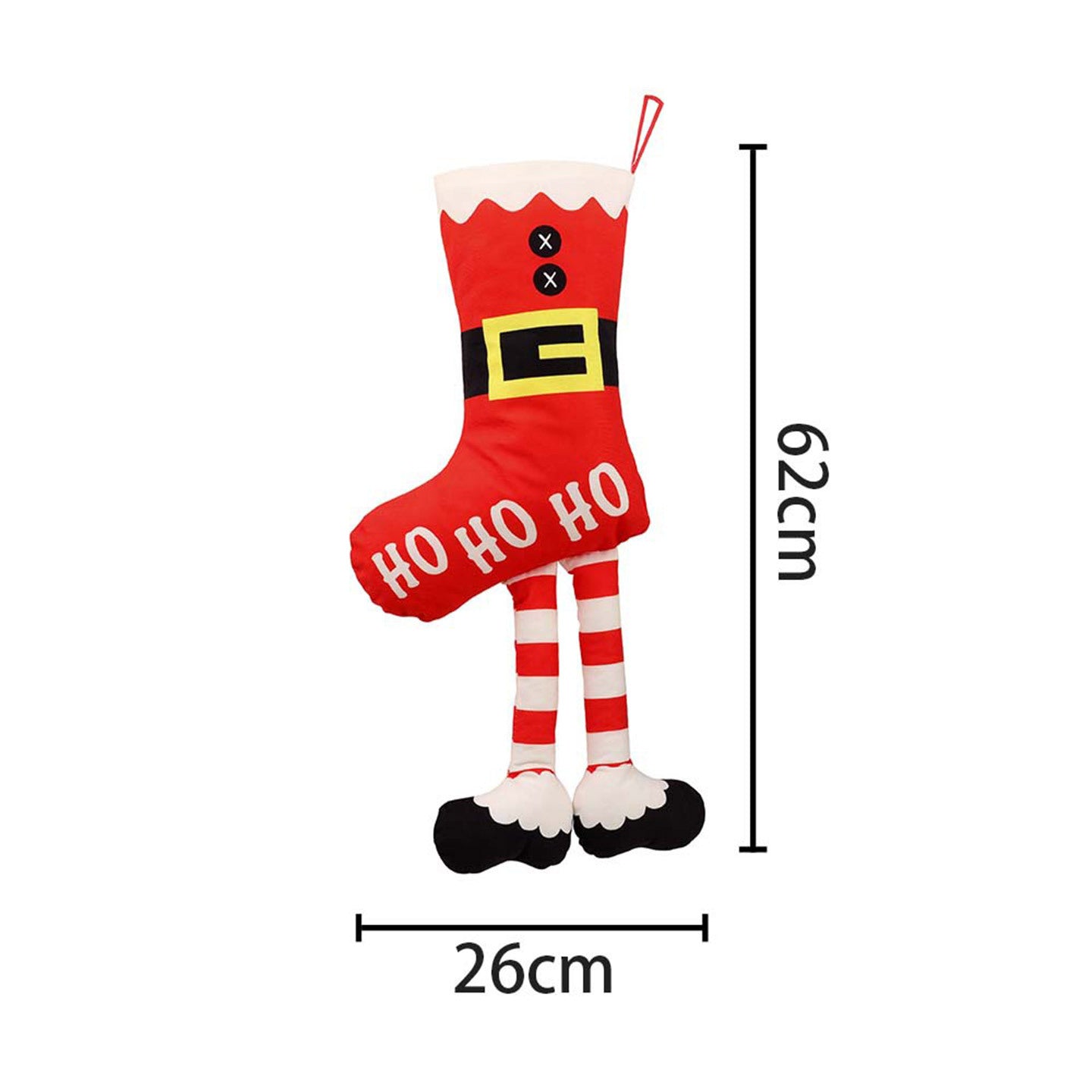 Cross-border creative long legs Christmas stockings ornaments new Christmas tree decoration pendant shopping window Christmas layout props