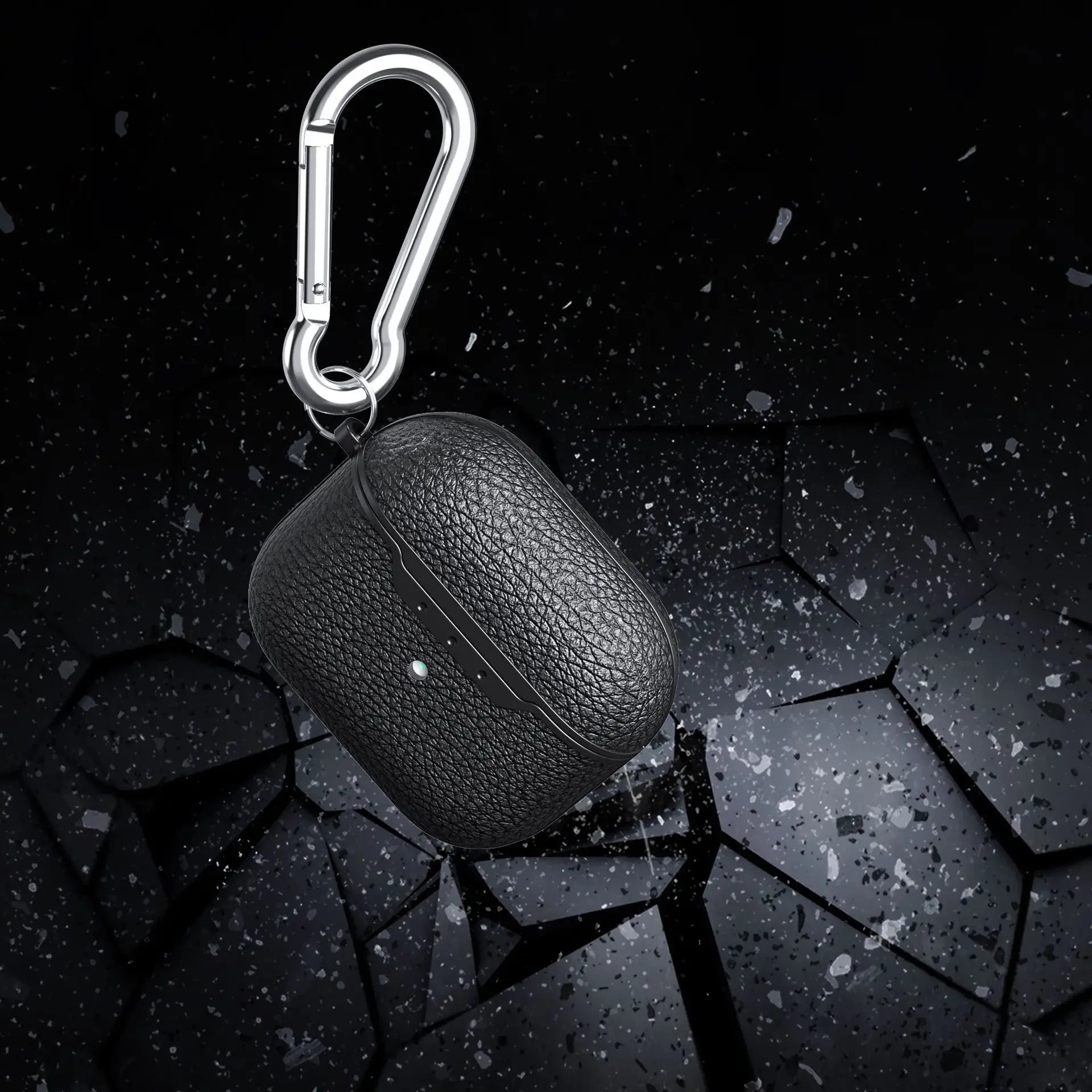 Applicable to AirPods 4 earphone sleeves 4 Generation Wireless Bluetooth litchi pattern headset protective cover simple phone case 3 generation