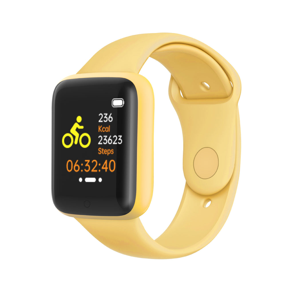 Cross-border hot sale smart bracelet Sports heart rate monitoring information push weather synchronization D20 smart watch