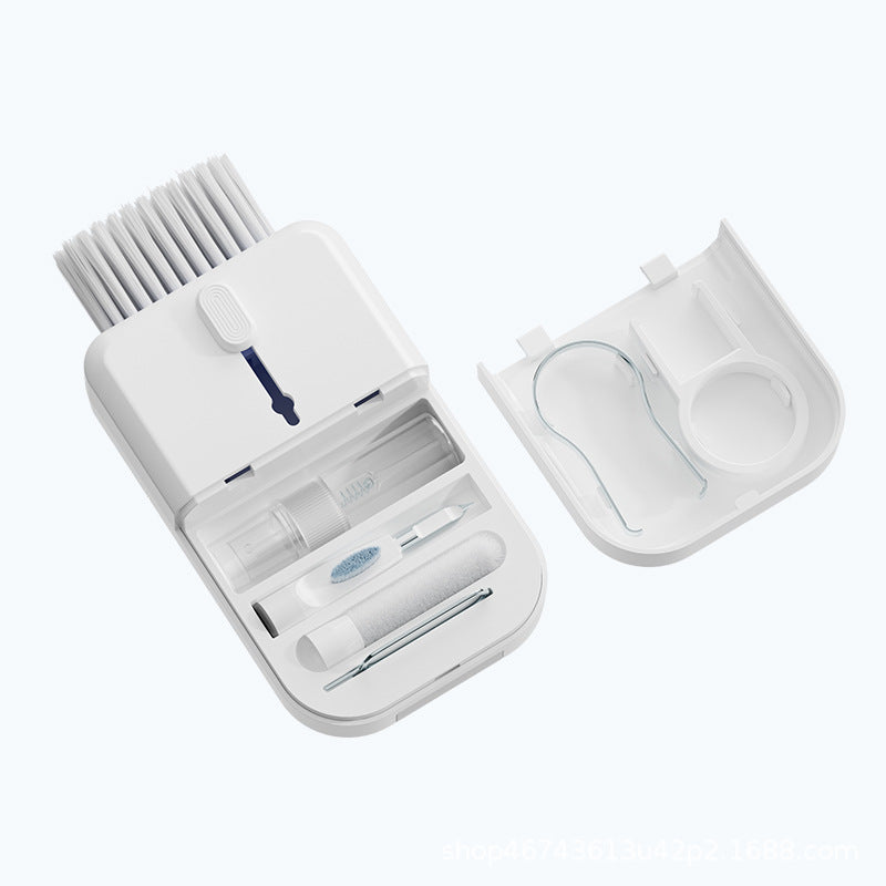 New multi-functional cleaning suit laptop keyboard cleaning brush mobile phone Bluetooth headset cleaning pen