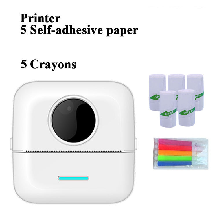 Cross-border new arrival portable mini student wrong question pocket printer label photo Bluetooth thermal printer
