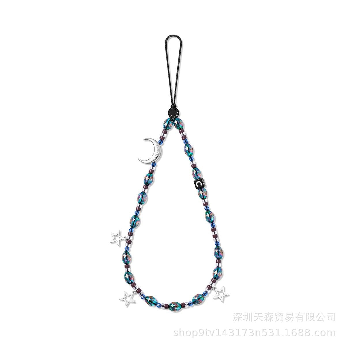 CASETi joint name High version phone chain Handmade stringed pearls phone case lanyard hanging chain wrist pendant for women