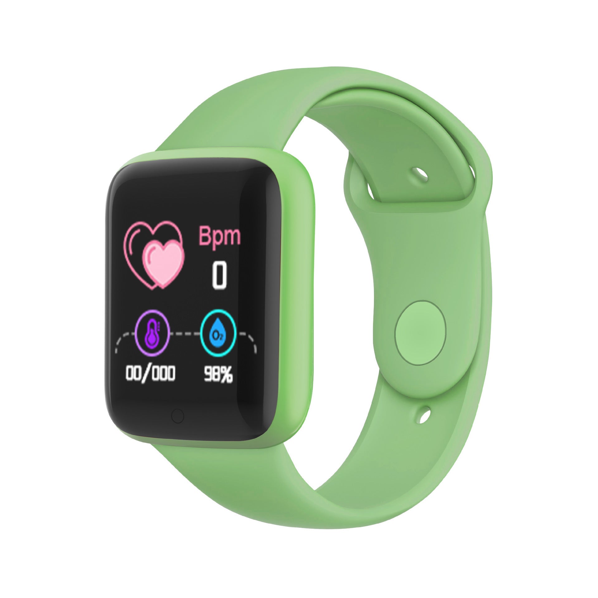 Cross-border hot sale smart bracelet Sports heart rate monitoring information push weather synchronization D20 smart watch