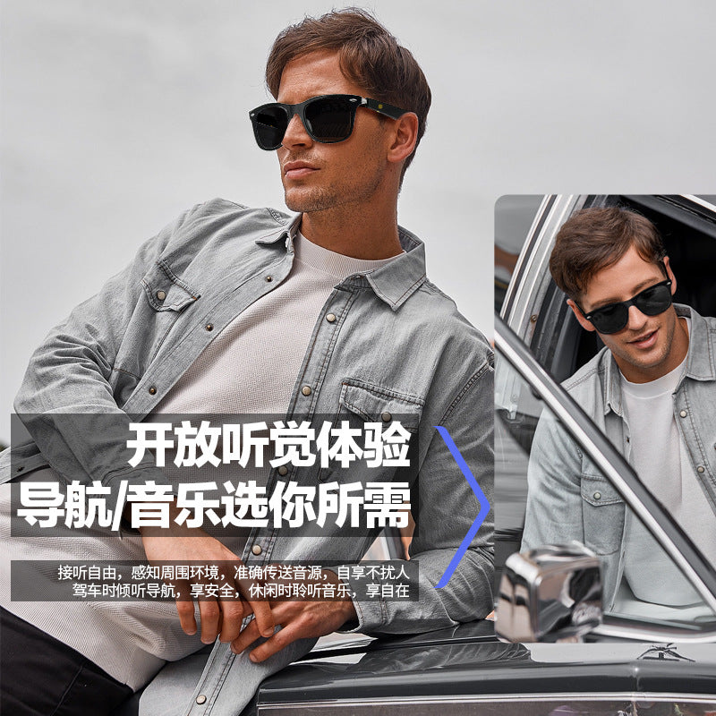 MZ08 Smart Bluetooth Sunglasses – Anti-Blue Light, Polarised & Fast Charging