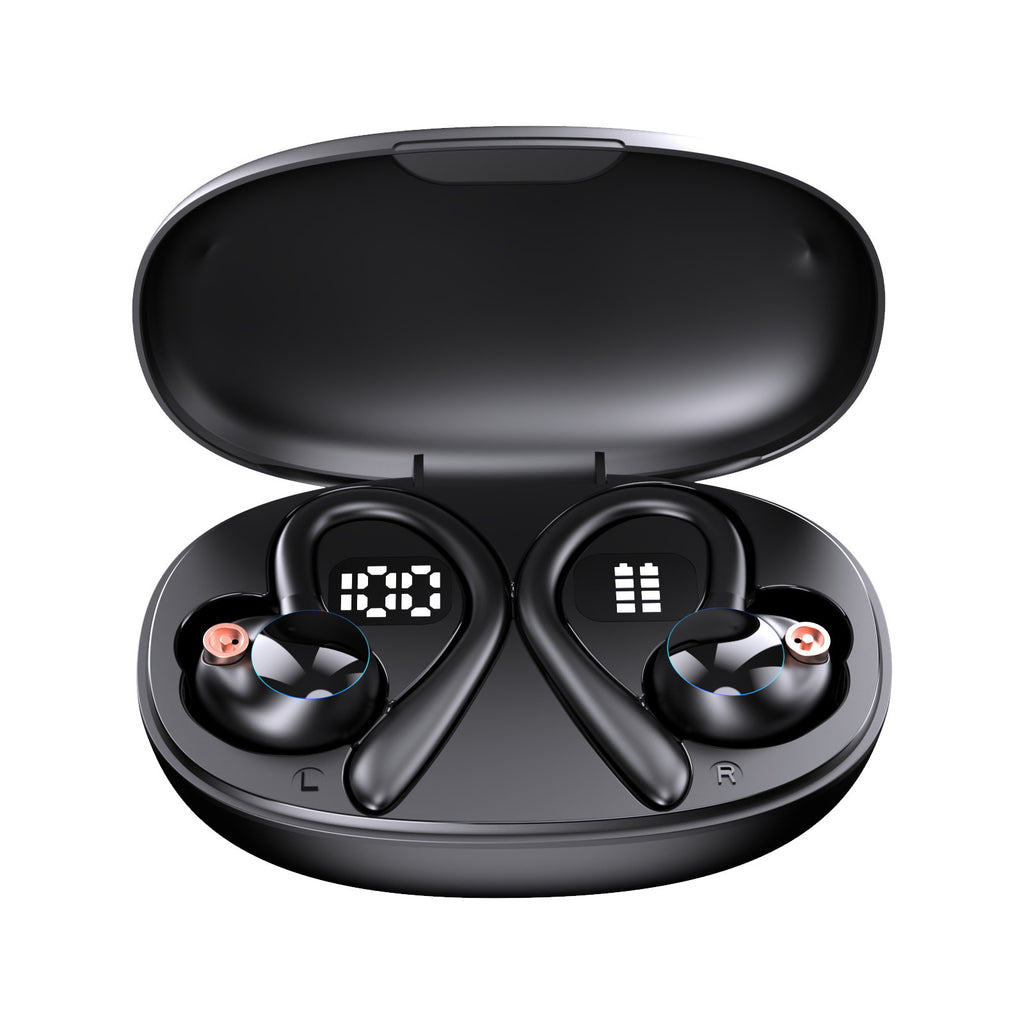 Amazon exclusive for cross-border ear-mounted wireless Bluetooth headset private model noise reduction ultra-long life battery running sports headset
