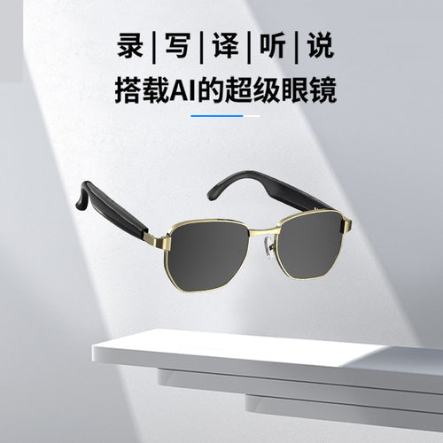 AI Smart Sunglasses – Real-Time Translation, Bluetooth Calling & Music
