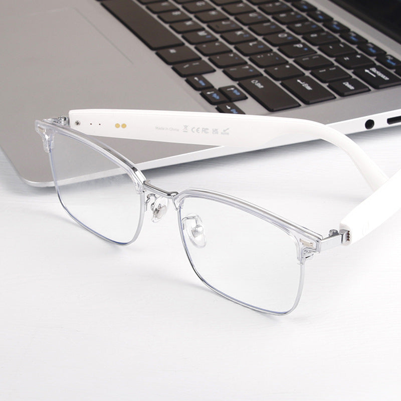 [Factory in stock] smart AI Bluetooth glasses GS13 color-changing metal fashion high-end translation cross-border hot