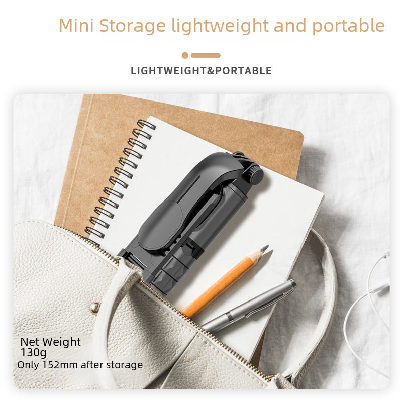 Manufacturer mini selfie stick Bluetooth tripod led fill light selfie stick Beauty Live and photo bracket