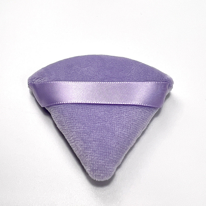 makeup sponge velour powder puff dry powder face powder cross-border air cushion triangle makeup puff
