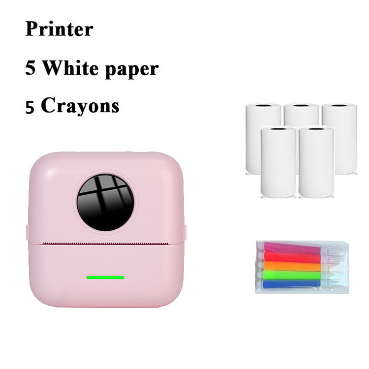 Cross-border new arrival portable mini student wrong question pocket printer label photo Bluetooth thermal printer