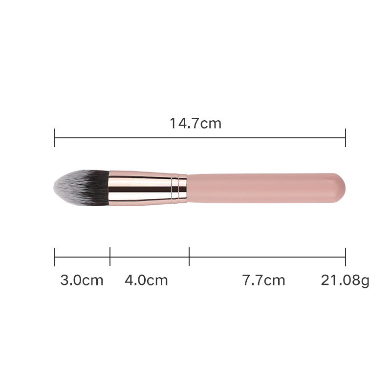 Cross-Border 16 pink makeup brushes suit rose gold makeup brush face powder foundation blush brush brow groomer makeup tools