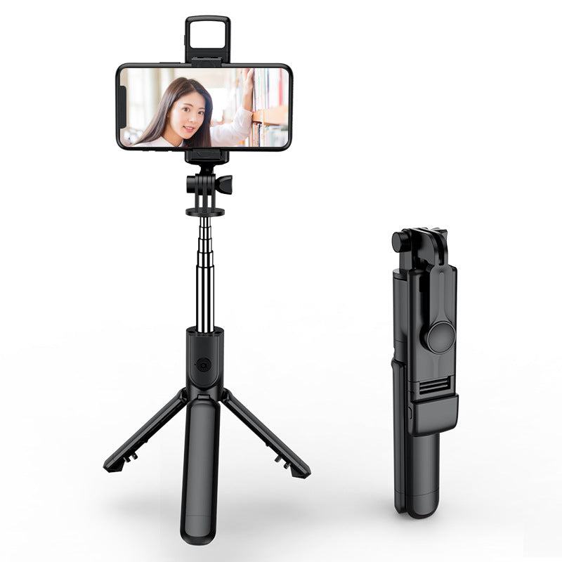 Selfie stick S03 Bluetooth selfie stick integrated tripod retractable horizontal and vertical shooting live shooting bracket