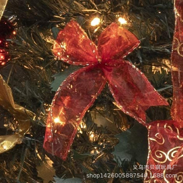 Beiqi 1.8 m Amazon hot telescopic tree with ornament 150LED light frame tree foldable Christmas Festival