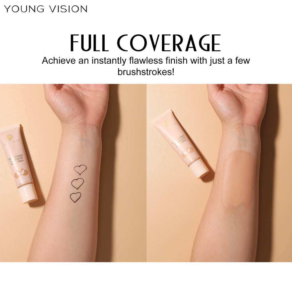 YOUNG VISION 6 Color Matte Liquid Foundation wheat color repair foundation cream