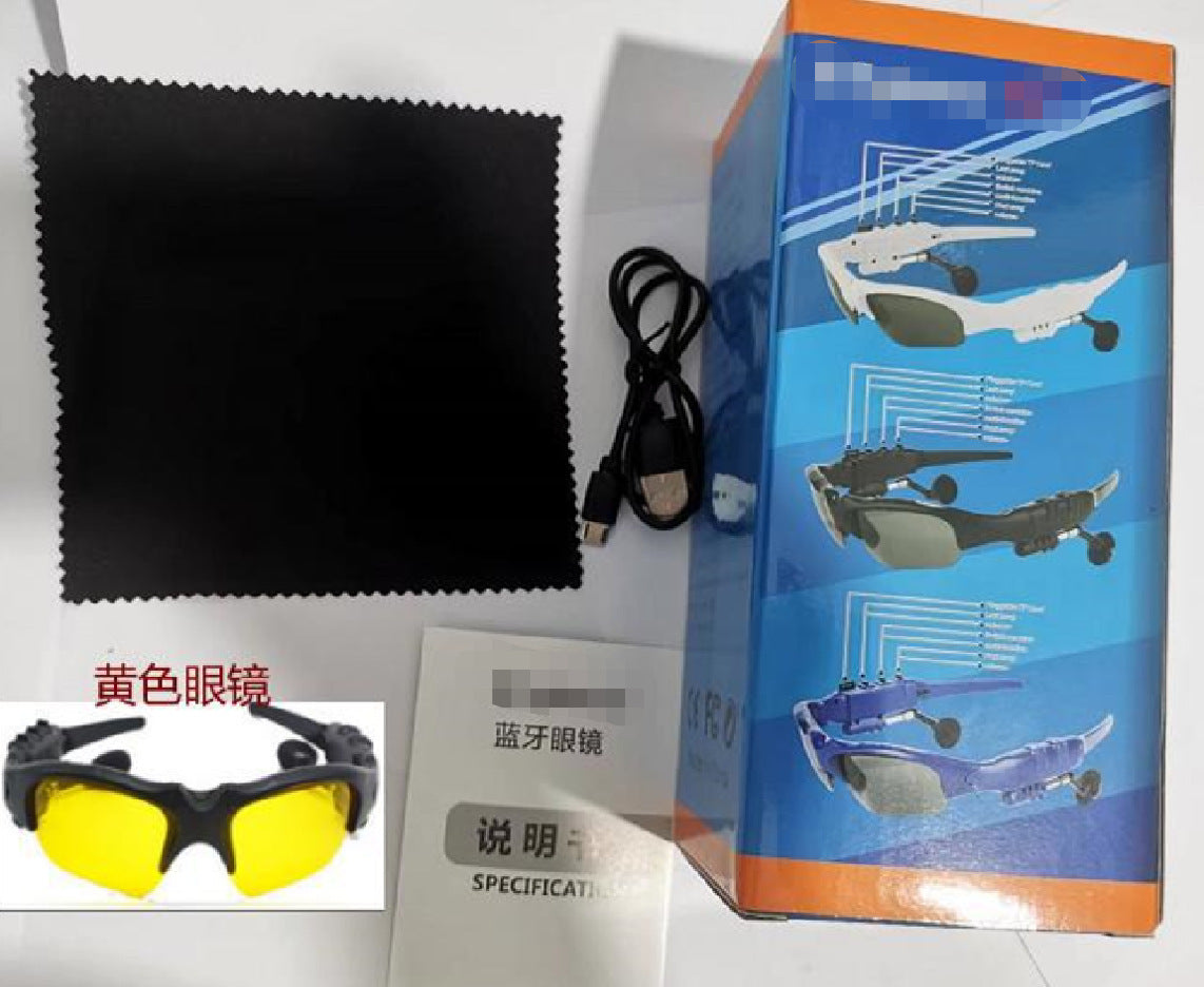 Bluetooth glasses headset 4.1 Earbuds in-ear stereo music listening glasses wireless sports polarized sunglasses RC