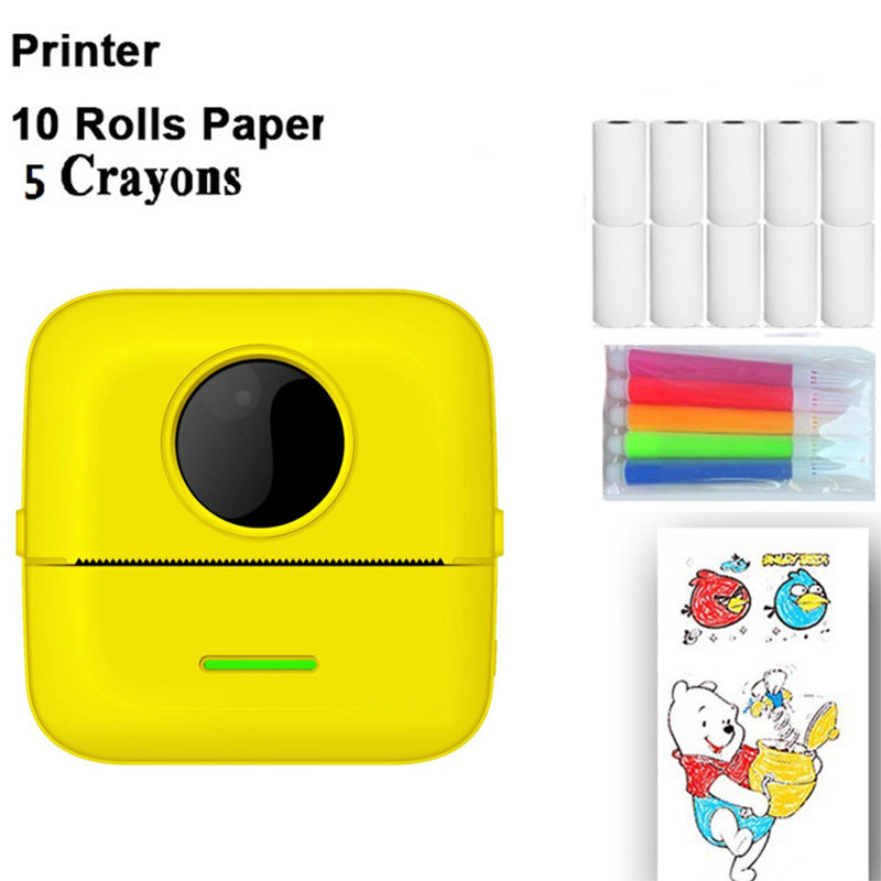 Cross-border new arrival portable mini student wrong question pocket printer label photo Bluetooth thermal printer