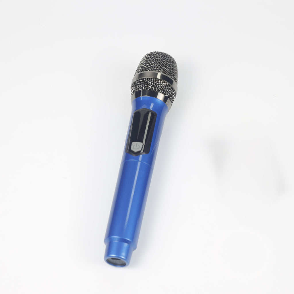 Wireless microphone U band one drag two moving ring handheld universal microphone audio home karaoke stage Live conference