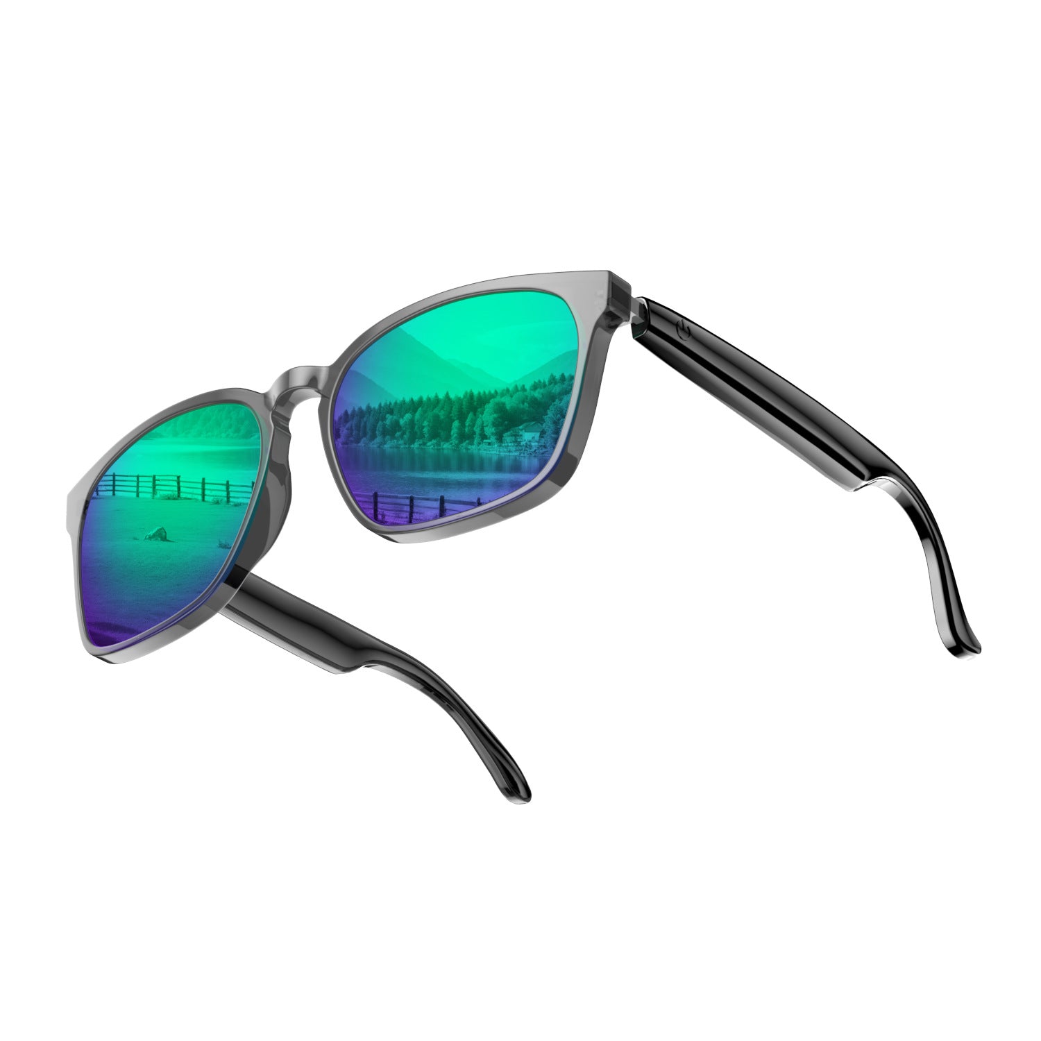 ai simultaneous translation sunglasses wireless call music Smart Bluetooth glasses multi-language translation Universal