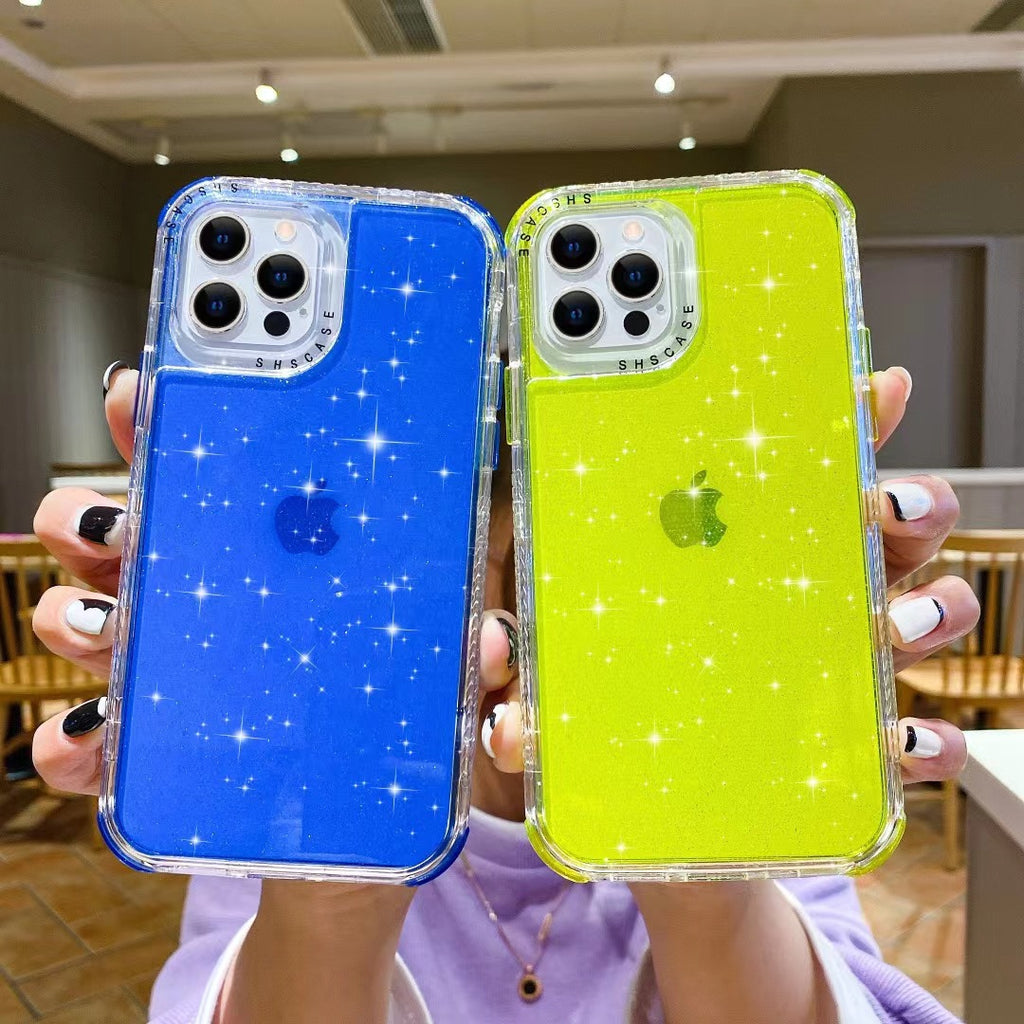 Hard for 16pro Apple 8plus phone case iPhone14promax dream glitter phone case xsmax