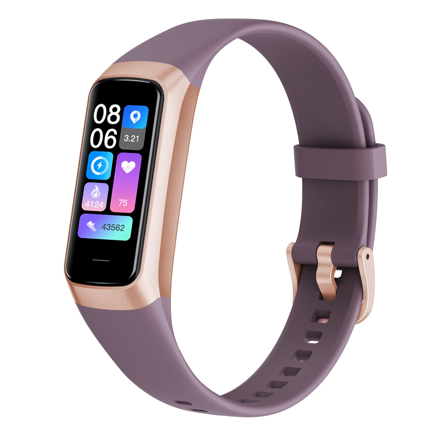 C60 Smart Fitness Tracker Blood Pressure Heart Rate Monitoring Waterproof Durable