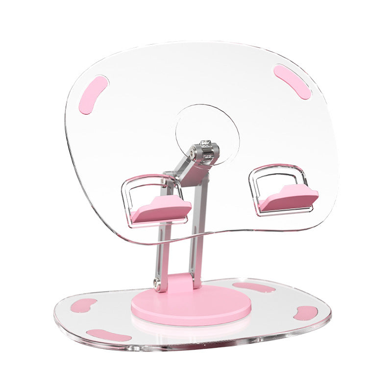 New product creative tablet computer stand rotating aluminum alloy desktop stand foldable lifting lazy phone holder
