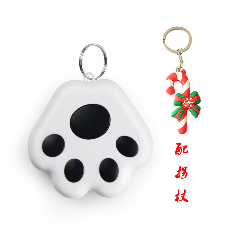 Smart dog's paw portable Bluetooth 5.0 pet mobile phone key wallet searching alarm anti-lost tracker locator