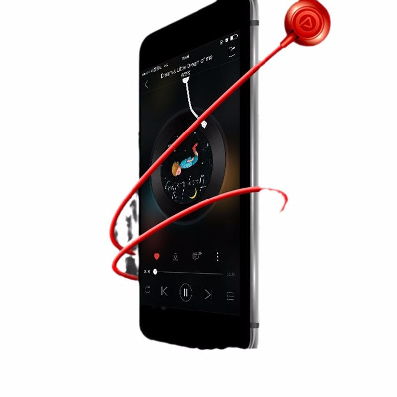 Wholesale pinsheng A001 in-ear headset call listening to songs cutting songs for Apple Android Huawei oppo headset