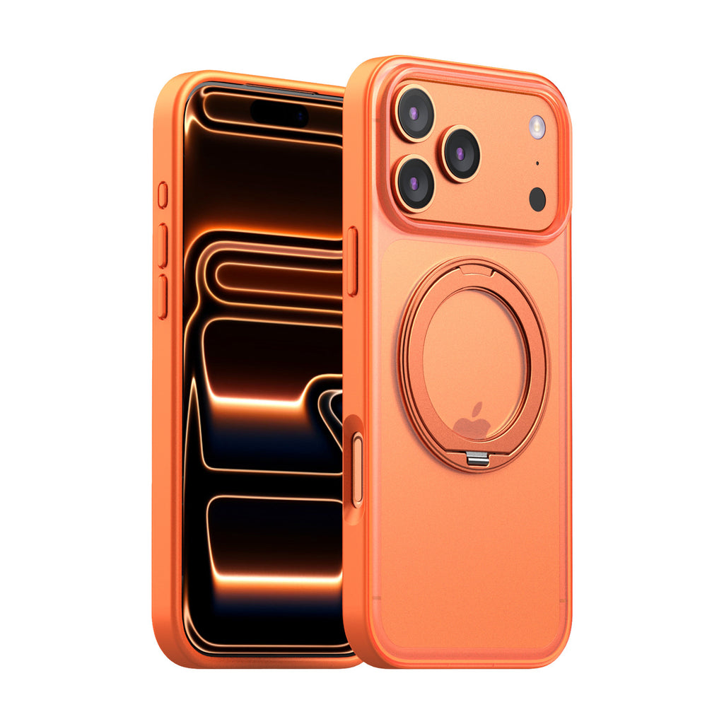 360 rotating pivot shell for iPhone17ProMax phone case 16Pro New Apple 15Pro drop-resistant