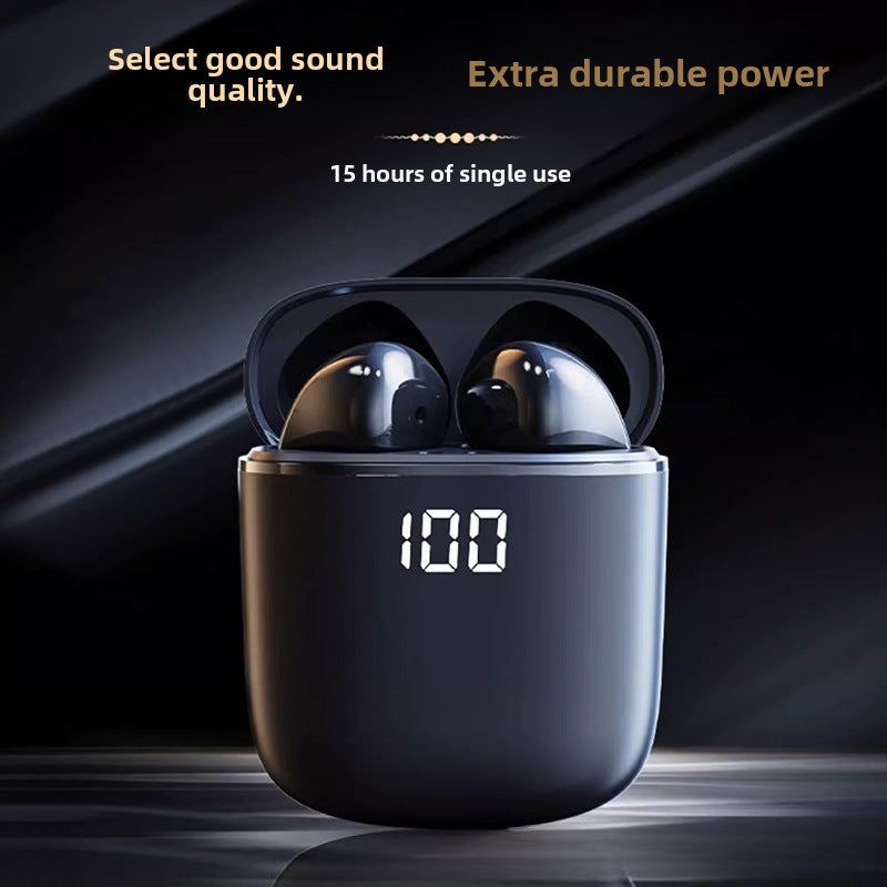 Private model Wireless Bluetooth headset J05 digital power display ultra-long life battery touch sports noise-canceling factory wholesale