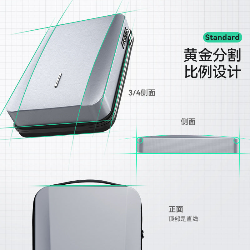 Marco Lyden hard shell anti-pressure e-sports backpack 17.3-inch anti-theft computer bag casual student schoolbag