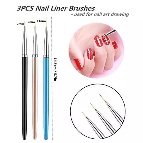 Cross-border diamond pen 5 pieces suit screw rod painting pen DIY fluoresent marker 3-piece set line drawing pen painting pen suit
