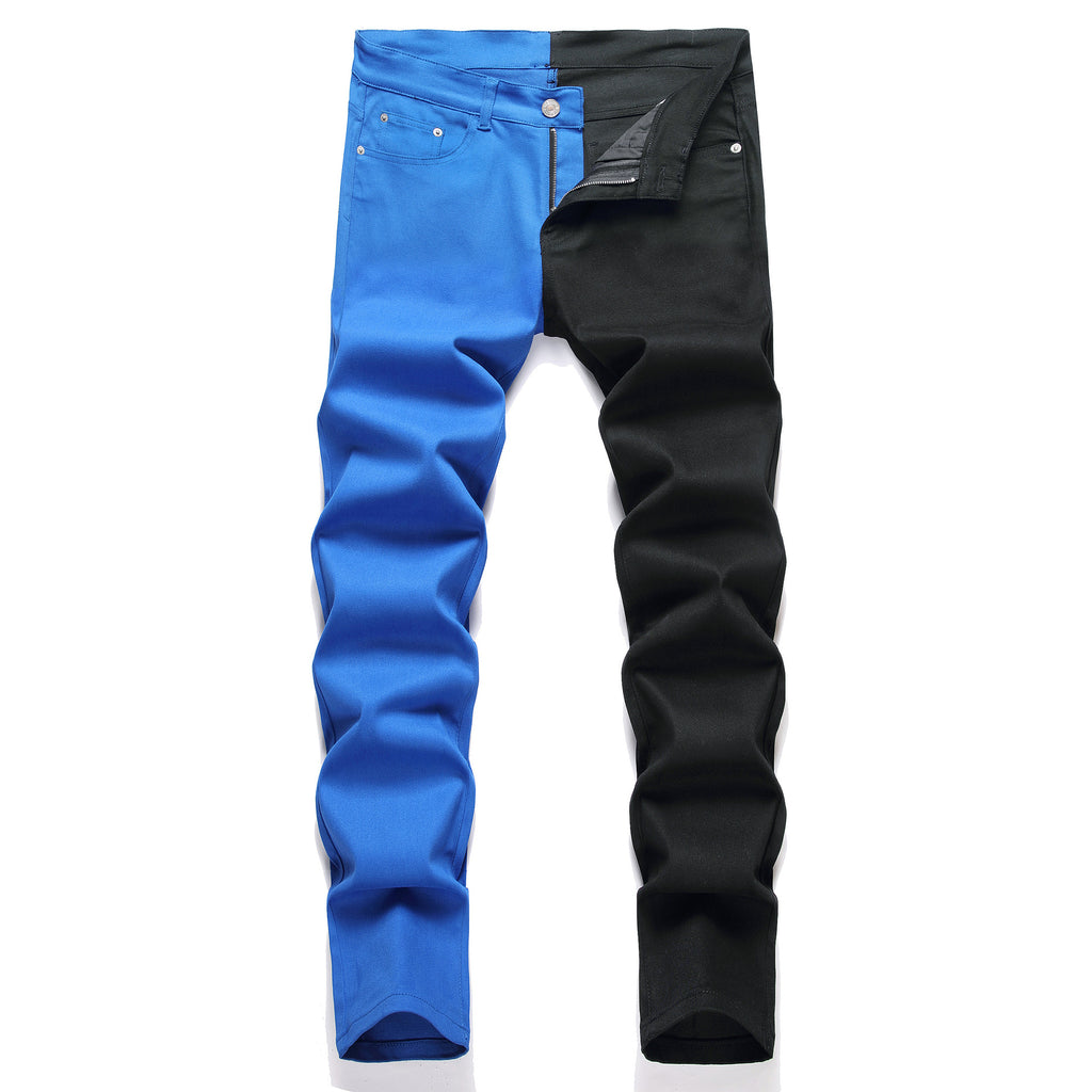 Men's jeans slim fit micro elastic 2025 new autumn and winter cross-border dedicated men's jeans fashion wholesale generation men