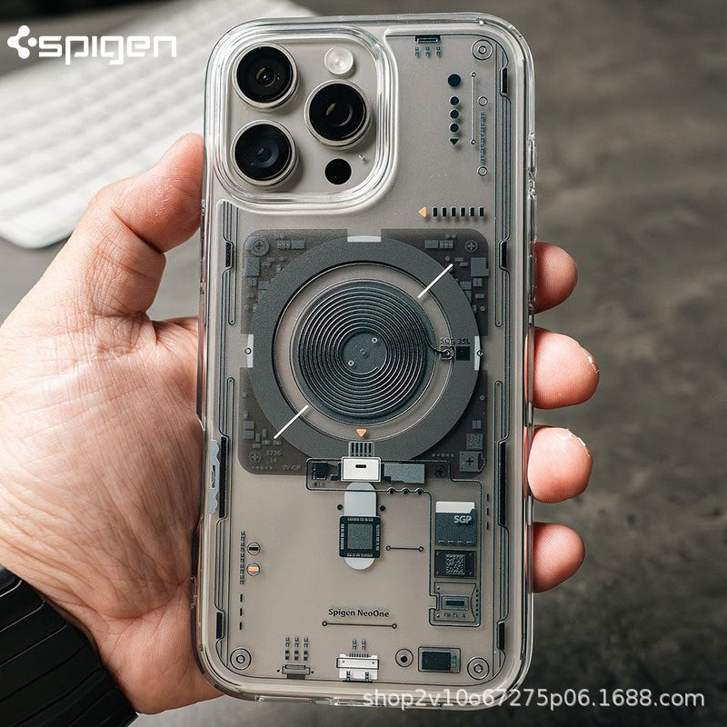 Spigen for Apple iphone16ProMax phone case new technology magnetic protective cover 15plus shell