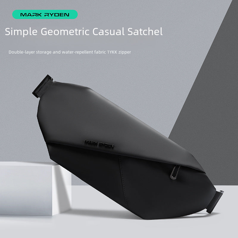 Marco Lyden new small chest bag men's leisure sports messenger bag fashion street trendy one-shoulder bag men's bag